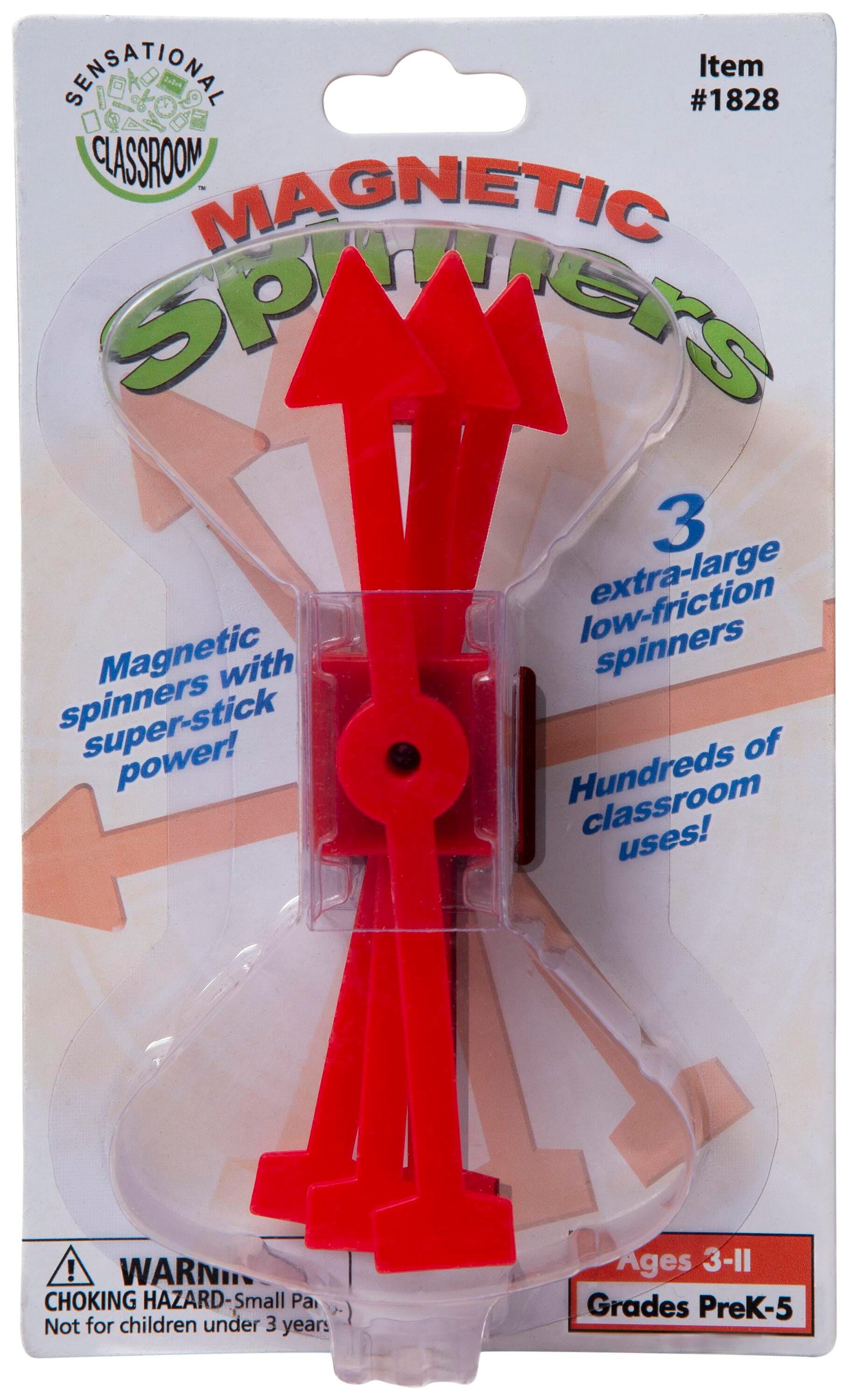 Sensational Classroom Magnetic Spinners, Set of 3, Item Number 2044685